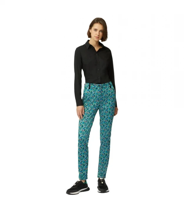 Harmont & Blaine Trousers Chino's Bielastico Jacquard Shimlari 3