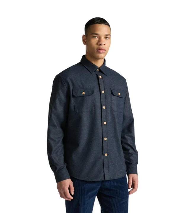 Harmont & Blaine Shirts Camicia Over Con Tasche Erkaklar Ko'ylagi