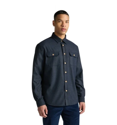 Harmont & Blaine Shirts Camicia Over Con Tasche Erkaklar Ko'ylagi