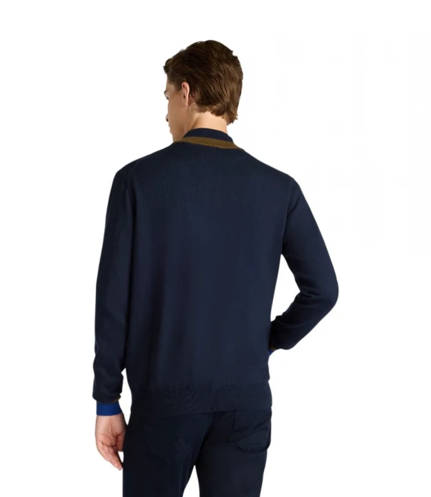 Harmont & Blaine Knitwear Full Zip Nastro Interno Kardigani 1