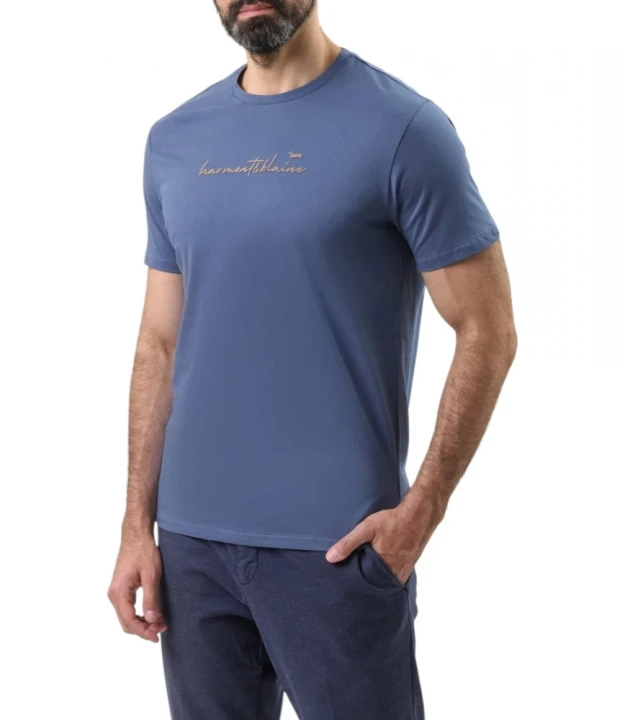 Футболка Harmont & Blaine Cotton T-Shirt With 3D Lettering 1