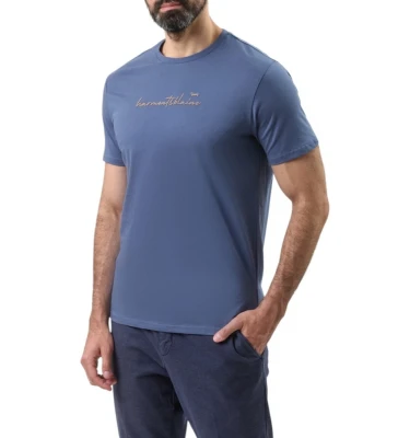 Футболка Harmont & Blaine Cotton T-Shirt With 3D Lettering 1