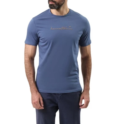 Футболка Harmont & Blaine Cotton T-Shirt With 3D Lettering