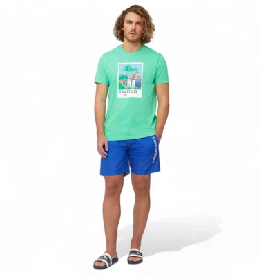 Harmont & Blaine Swim Trunks with Lettering Shortlari