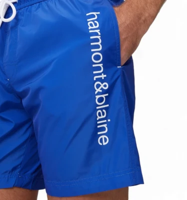 Harmont & Blaine Swim Trunks with Lettering Shortlari 1