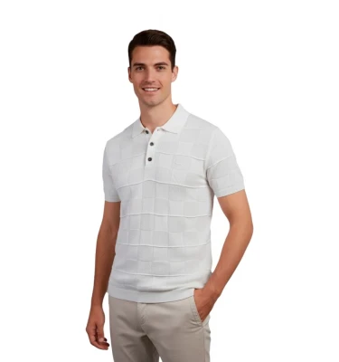 Harmont & Blaine Knitwear Polo Smacchinata  Polo Futbolkasi