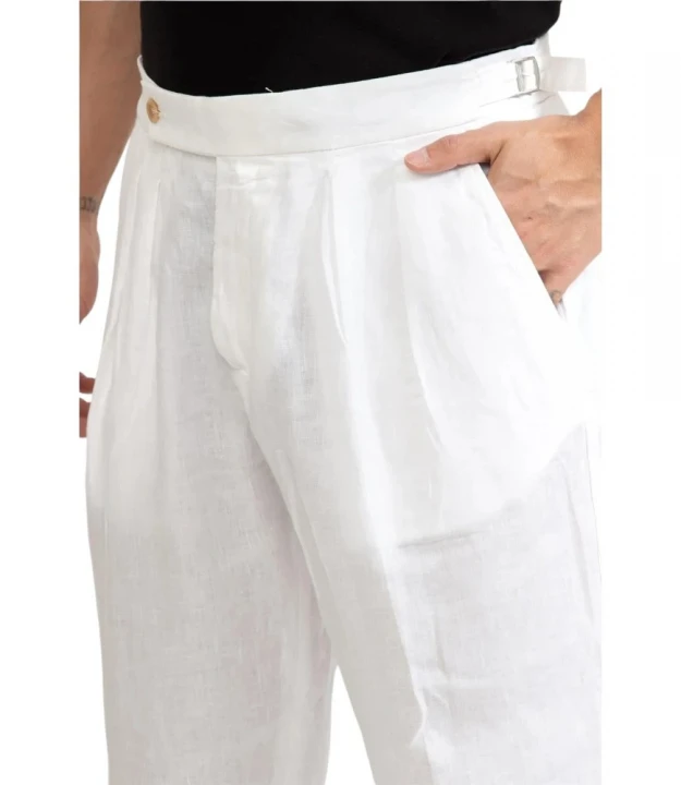 брюки trousers_chino's con pinces 3