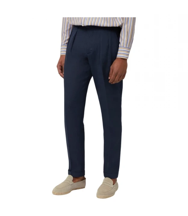 брюки trousers_chino's con pinces 1