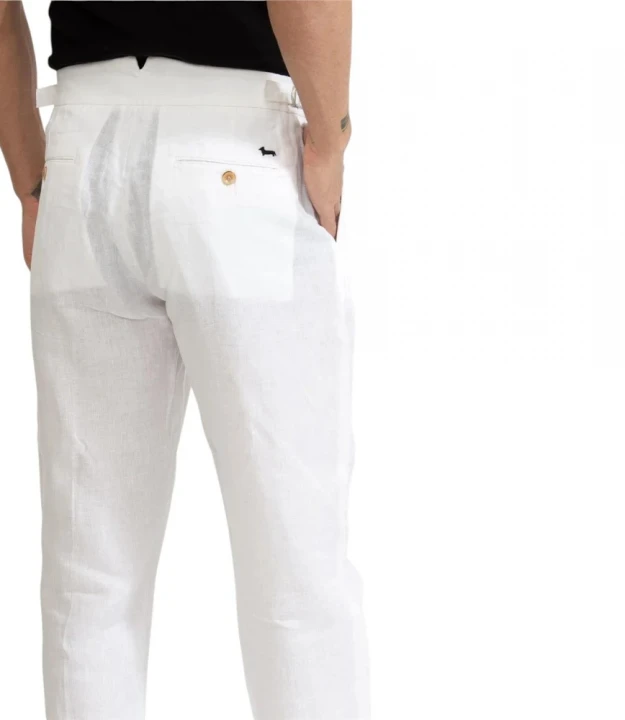 Harmont & Blaine Linen Chino Pants Shimlari 2