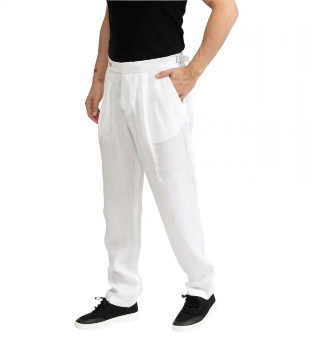 Harmont & Blaine Linen Chino Pants Shimlari 1