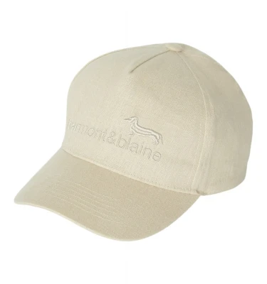 Harmont & Blaine Linen Cap with Logo Beysbolkasi