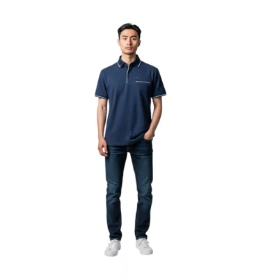 Harmont & Blaine Polo Jacquard Polo Futbolkasi 3