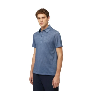 Harmont & Blaine Printed Jersey Polo