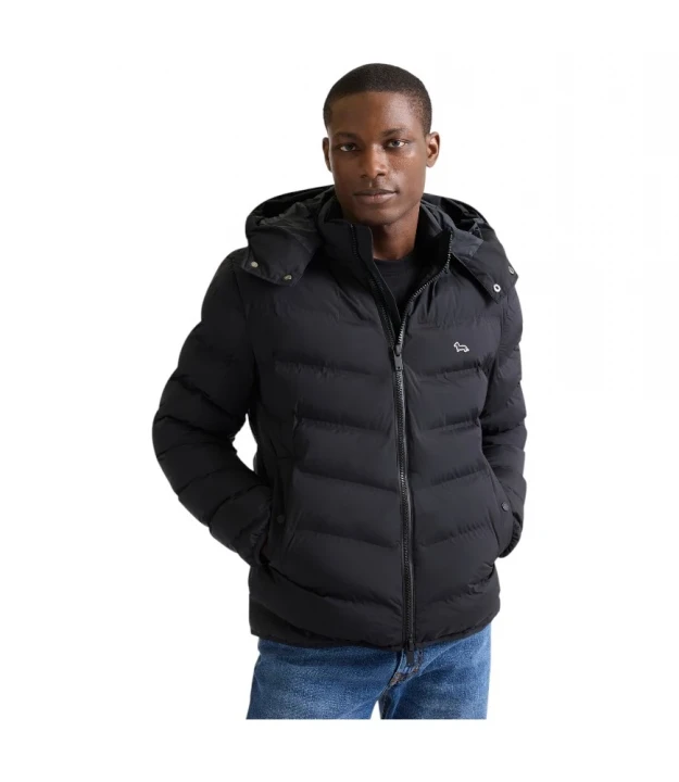 Quilted Puffer with Hood