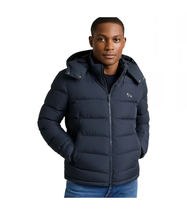 Quilted Puffer with Hood