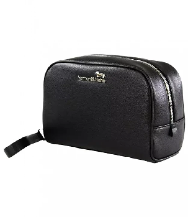 Косметичка Harmont & Blaine Medium Pouch Handle Grained Solid