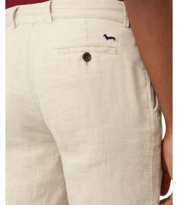 Regular Fit Linen Bermuda 2
