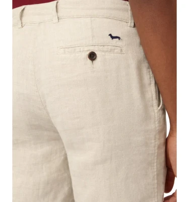Regular Fit Linen Bermuda 2