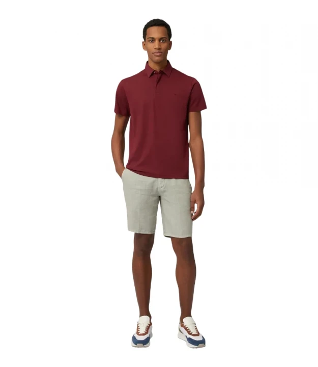 Regular Fit Linen Bermuda 3