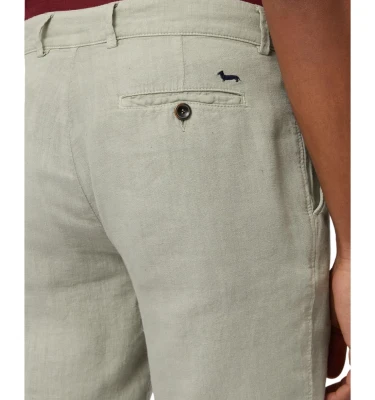 Regular Fit Linen Bermuda 2