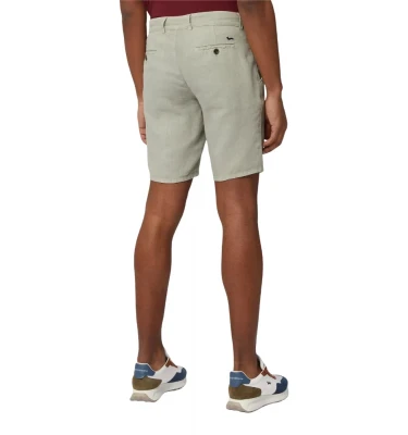 Regular Fit Linen Bermuda 1