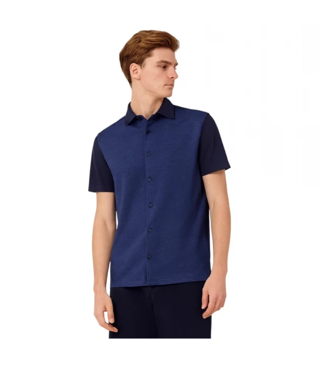 Polo Camicia in Jerse