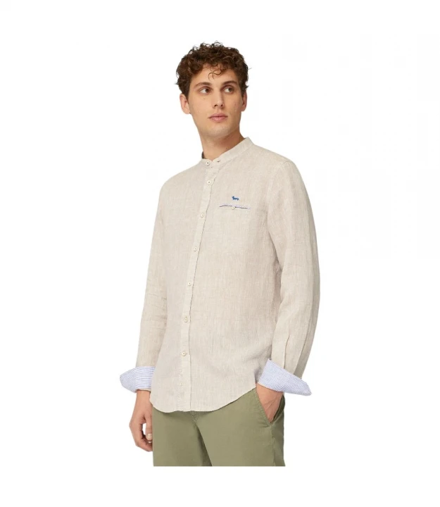 Camicia Con Taschino Filet