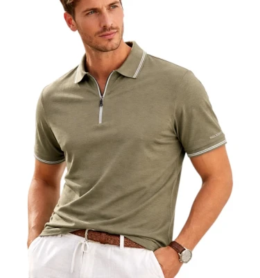 Men's Knitted Poloshirt