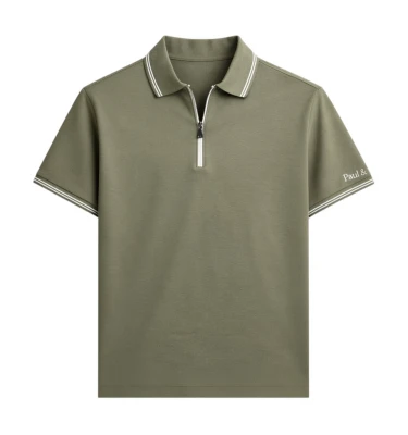 Men's Knitted Poloshirt 1