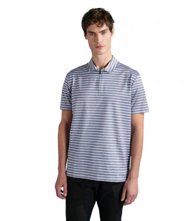 Men's Knitted Poloshirt C.W. Cotton