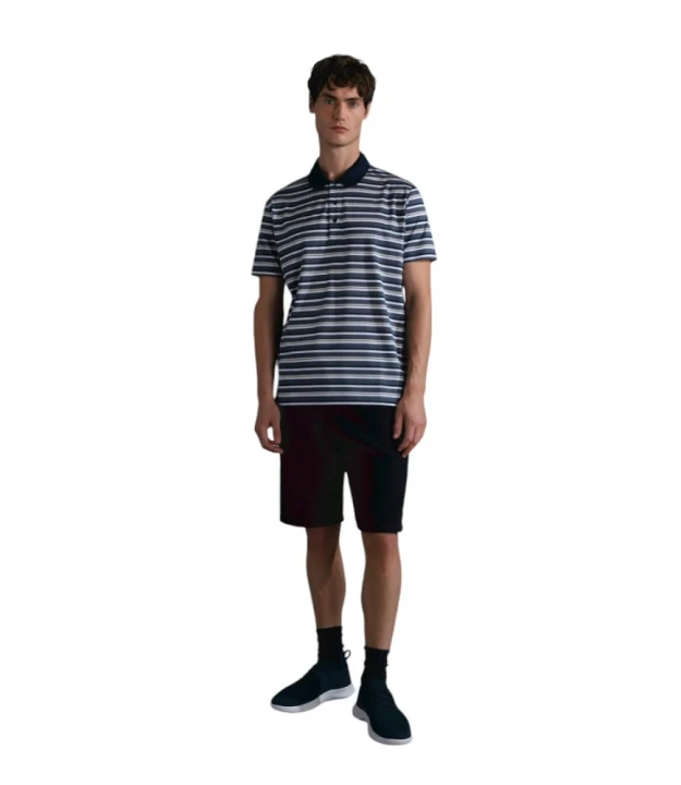 Men's Knitted Poloshirt C.W. Cotton