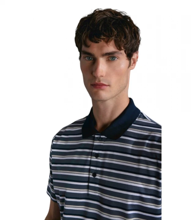 Men's Knitted Poloshirt C.W. Cotton 2