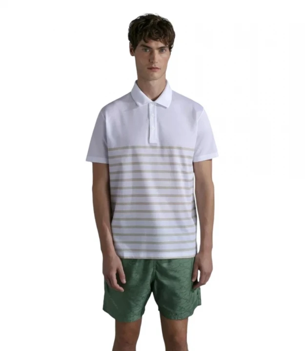Men's Knitted Poloshirt C.W. Cotton