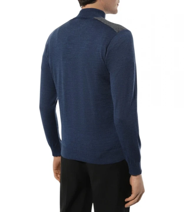 Men's Zipped Pullover C.W. Wool 1