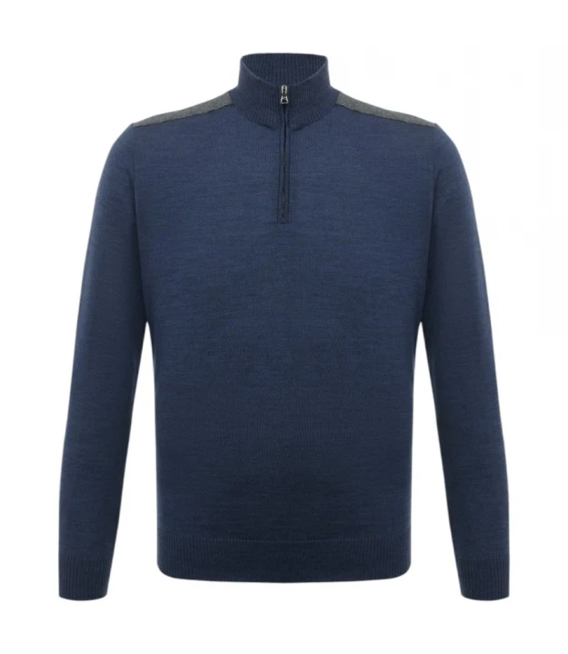 Men's Zipped Pullover C.W. Wool 4