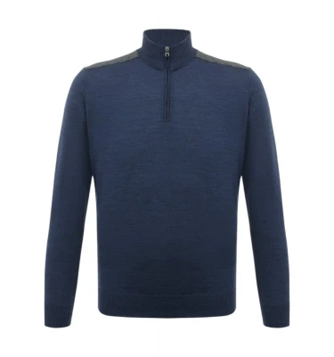 Men's Zipped Pullover C.W. Wool 4