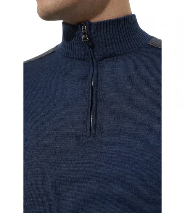 Men's Zipped Pullover C.W. Wool 2
