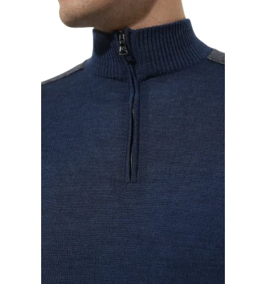 Men's Zipped Pullover C.W. Wool 2
