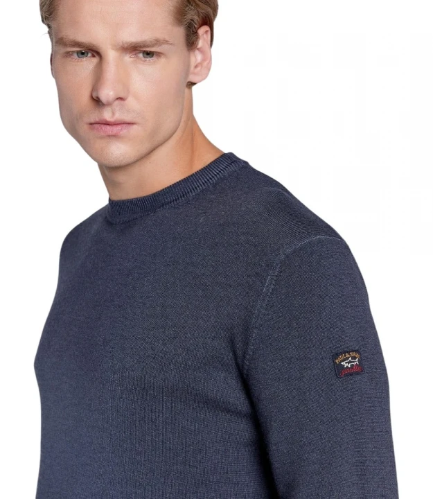 sviter men's knitted wool roundneck sweater 2