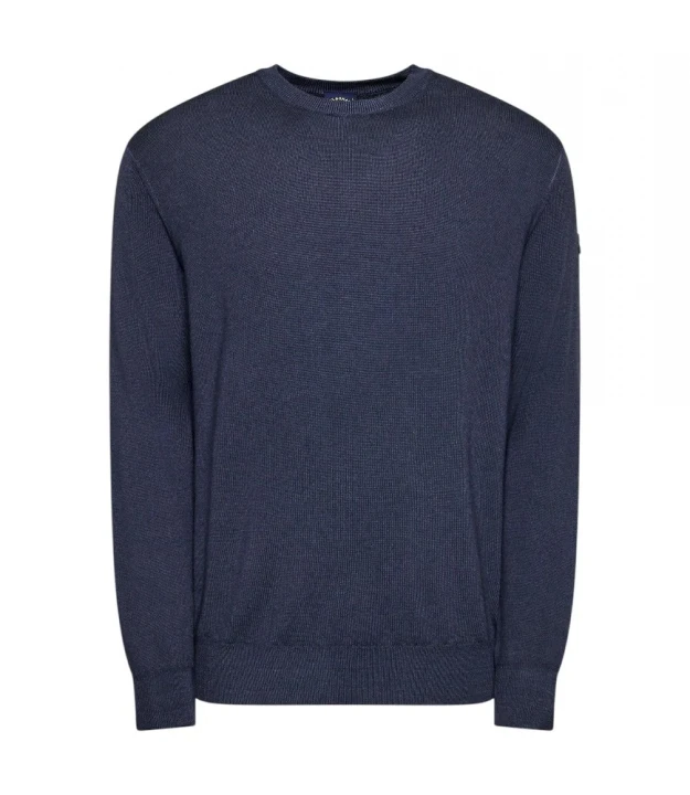 Men's Knitted Wool Roundneck Sweater 4