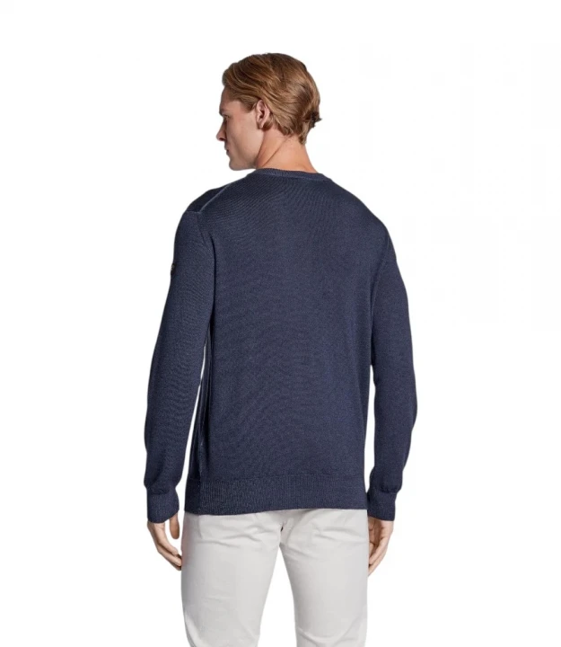 Men's Knitted Wool Roundneck Sweater 1
