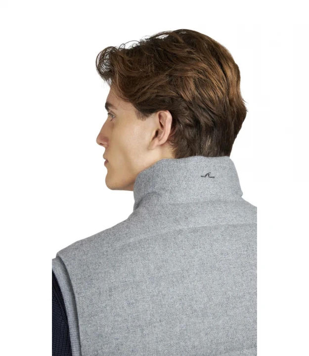 Men's Woven Down Waistcoat 4