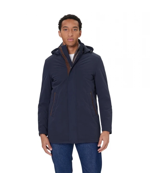 kurtka men's woven carcoat jacket