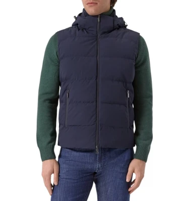 Men's Woven Down Waistcoat