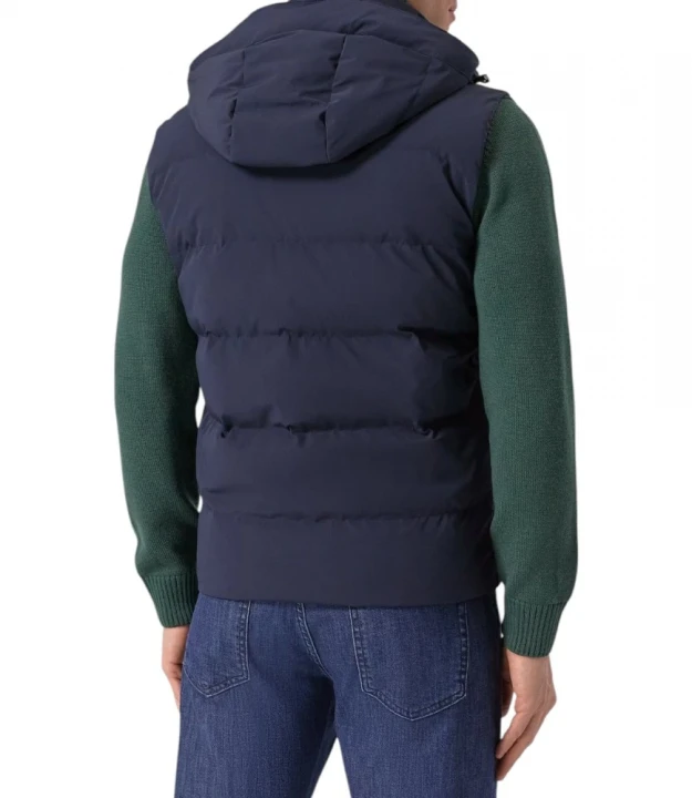 Men's Woven Down Waistcoat 1