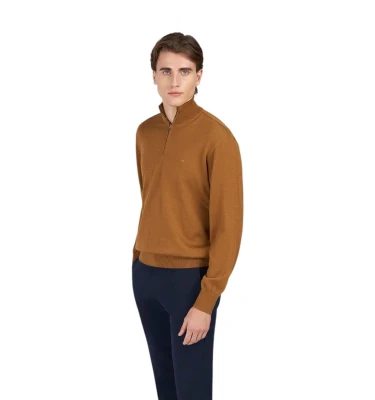 Sweater Zip Wool Lyocell