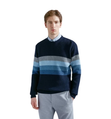 Men's Knitted Roundneck C.W. Wool