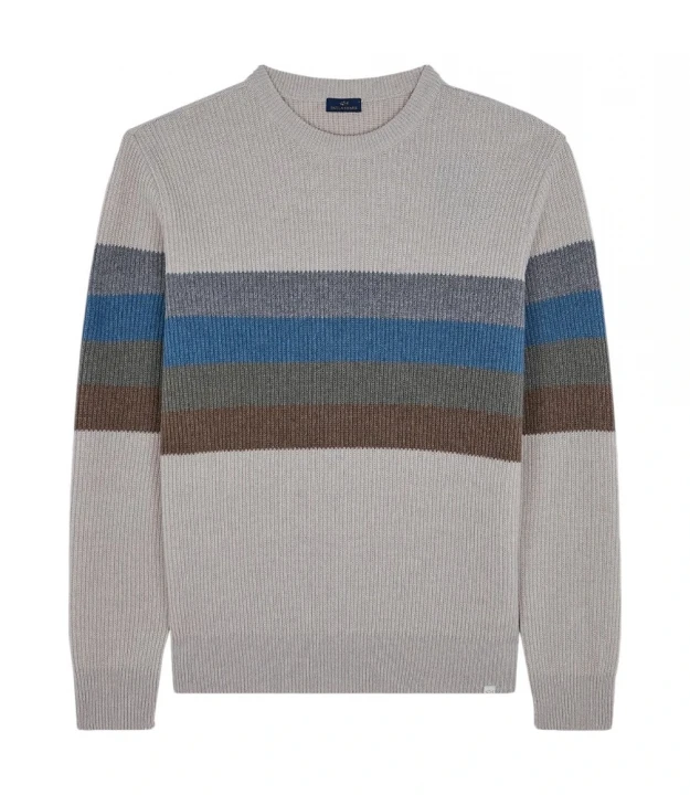 Men's Knitted Roundneck C.W. Wool 3