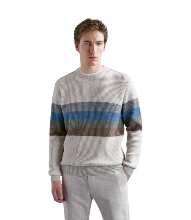 Men's Knitted Roundneck C.W. Wool 1