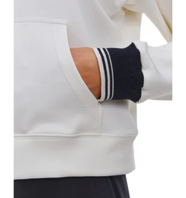 Cotton Nylon Zipped Sweatshirt 5